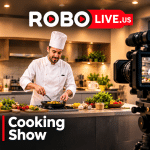 ROBO LIVE.US Cooking Show Set